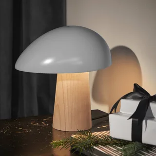 Night Owl tafellamp, rookwit/essen van Fritz Hansen in Rookwit, Essen – productfoto 1 van 5