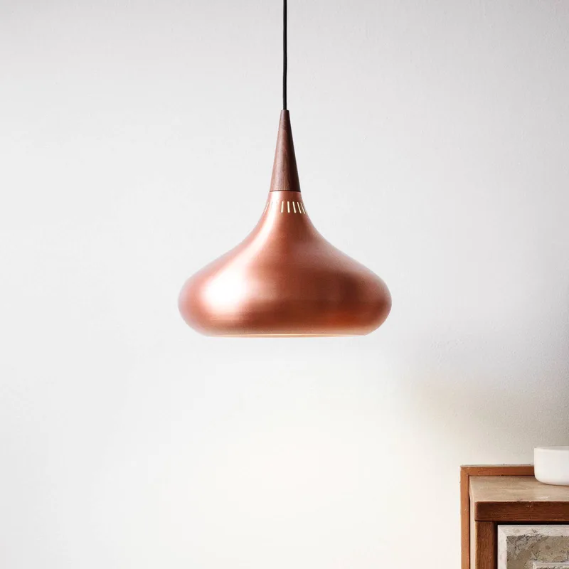 Orient P1 hanglamp koper/roze Ø 22,5 by Fritz Hansen in Copper, Rozenhout – product photo 2 of 3