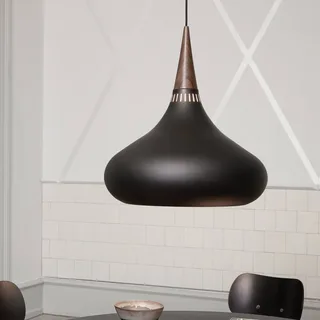 Orient P3 hanglamp zwart/roze Ø 50 cm by Fritz Hansen in Black, Rozenhout – product photo 1 of 4