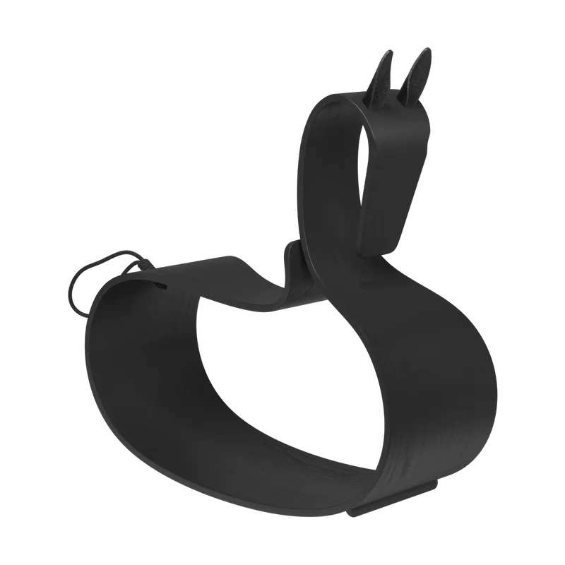Rocking Horse Schaukelpferd Esche schwarz by Fritz Hansen – product photo