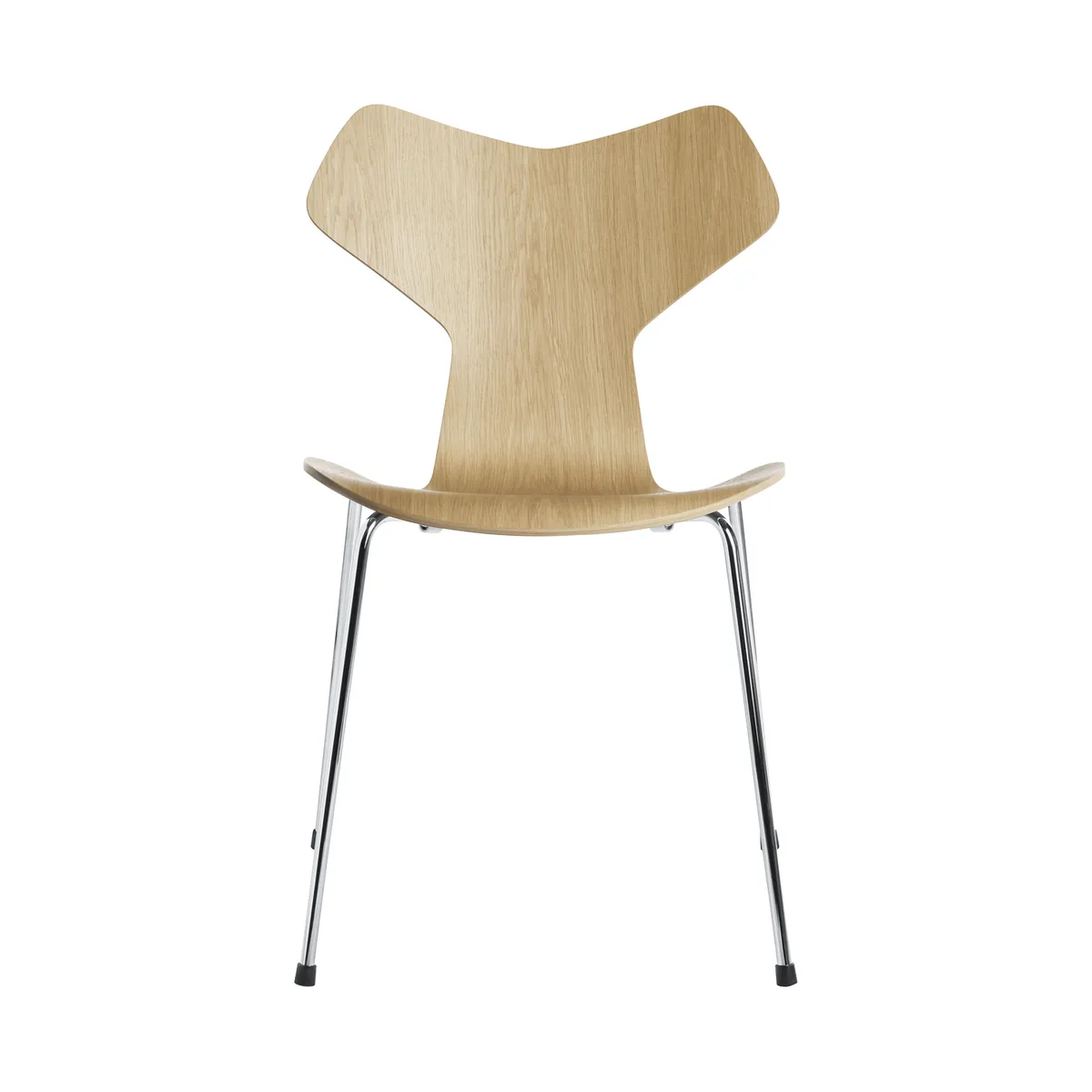 Stapelbarer Stuhl Grand Prix - Holz natur - Eiche - Designer Arne Jacobsen by Fritz Hansen – product photo