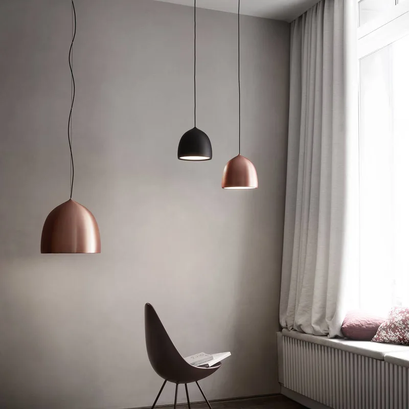 Suspence P1 hangend Ø 24cm by Fritz Hansen in Copper – product photo 3 of 4