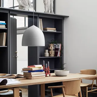Suspence P2 hanglamp Ø 38,5cm by Fritz Hansen in Light grey – product photo 2 of 5