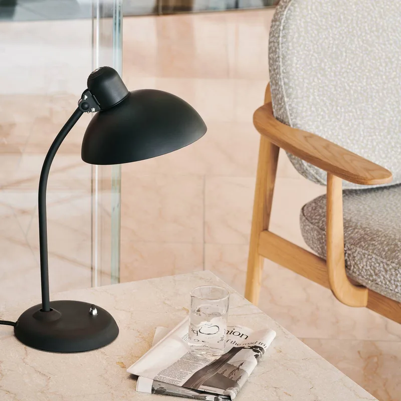 tafellamp Kaiser Idell 6556-T, mat by Fritz Hansen in Black – product photo