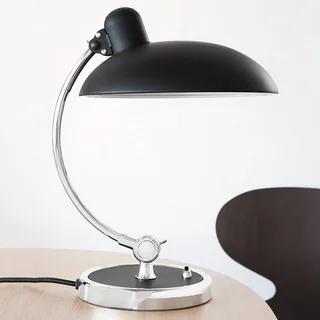 tafellamp Kaiser Idell Luxus, zwart/chroom by Fritz Hansen in Zwart mat, Chrome – product photo 1 of 2