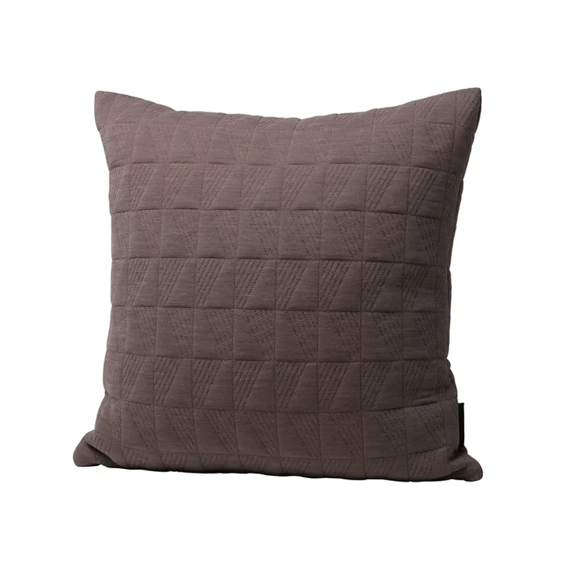 Trapez Kissen 50 x 50cm Earth Brown by Fritz Hansen – product photo