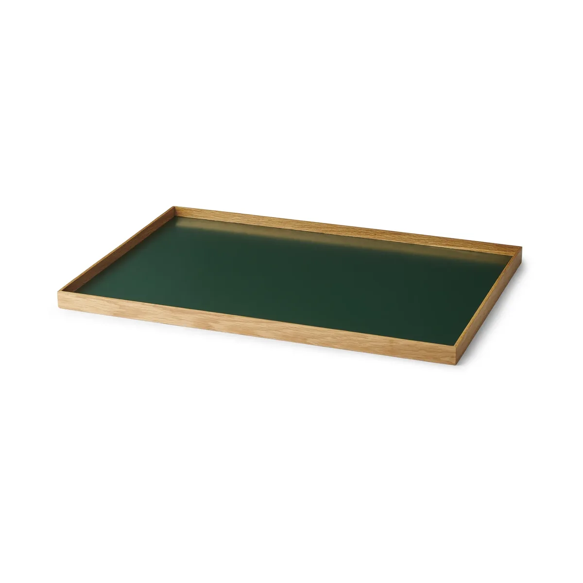 Frame Tablett large 35,5 x 50,6cm Eiche-grün de Gejst – photo du produit