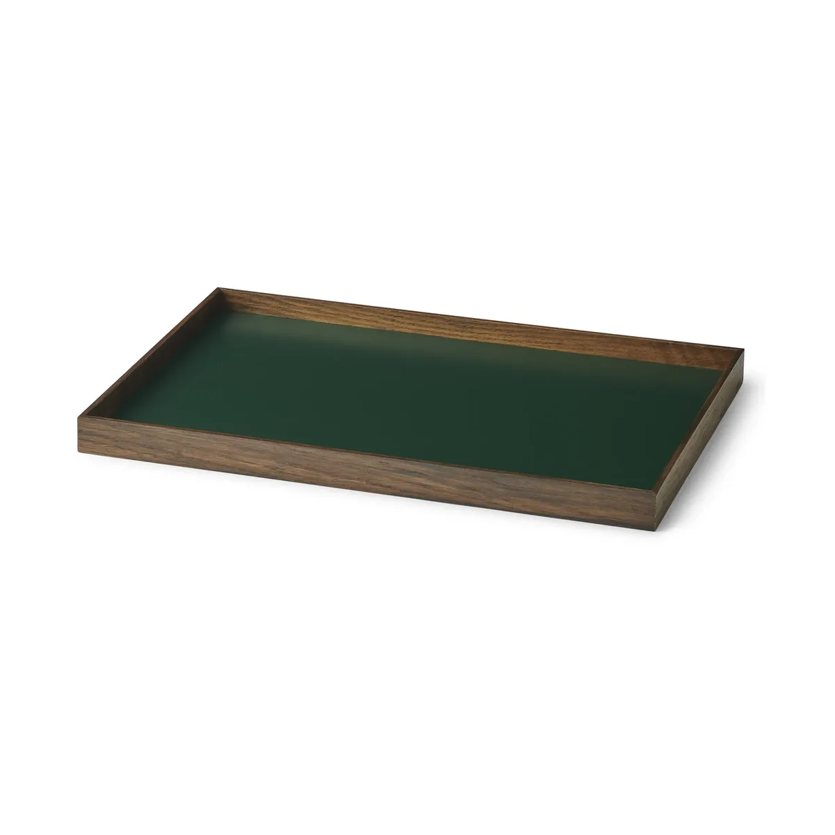 Plateau moyen Frame 23x34 cm Chêne fumé-vert de Gejst – photo du produit
