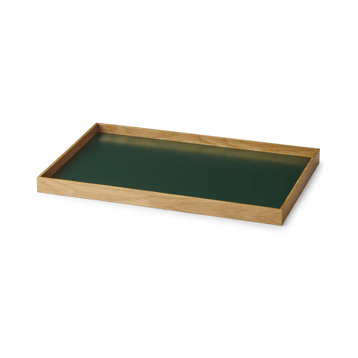 Frame Tablett medium 23 x 34cm Eiche-grün de Gejst – photo du produit