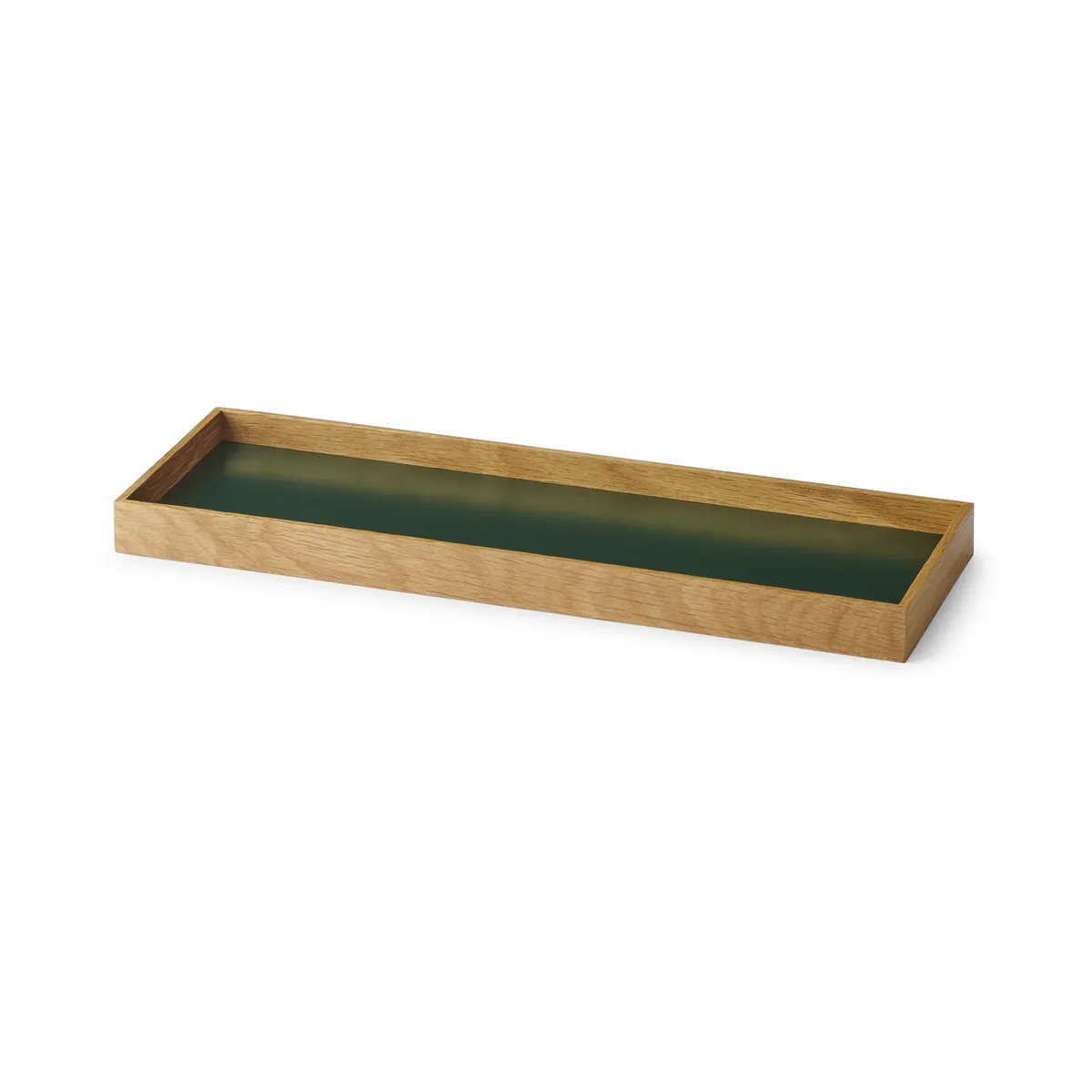 Frame Tablett small 11x32,4cm Eiche-grün de Gejst – photo du produit