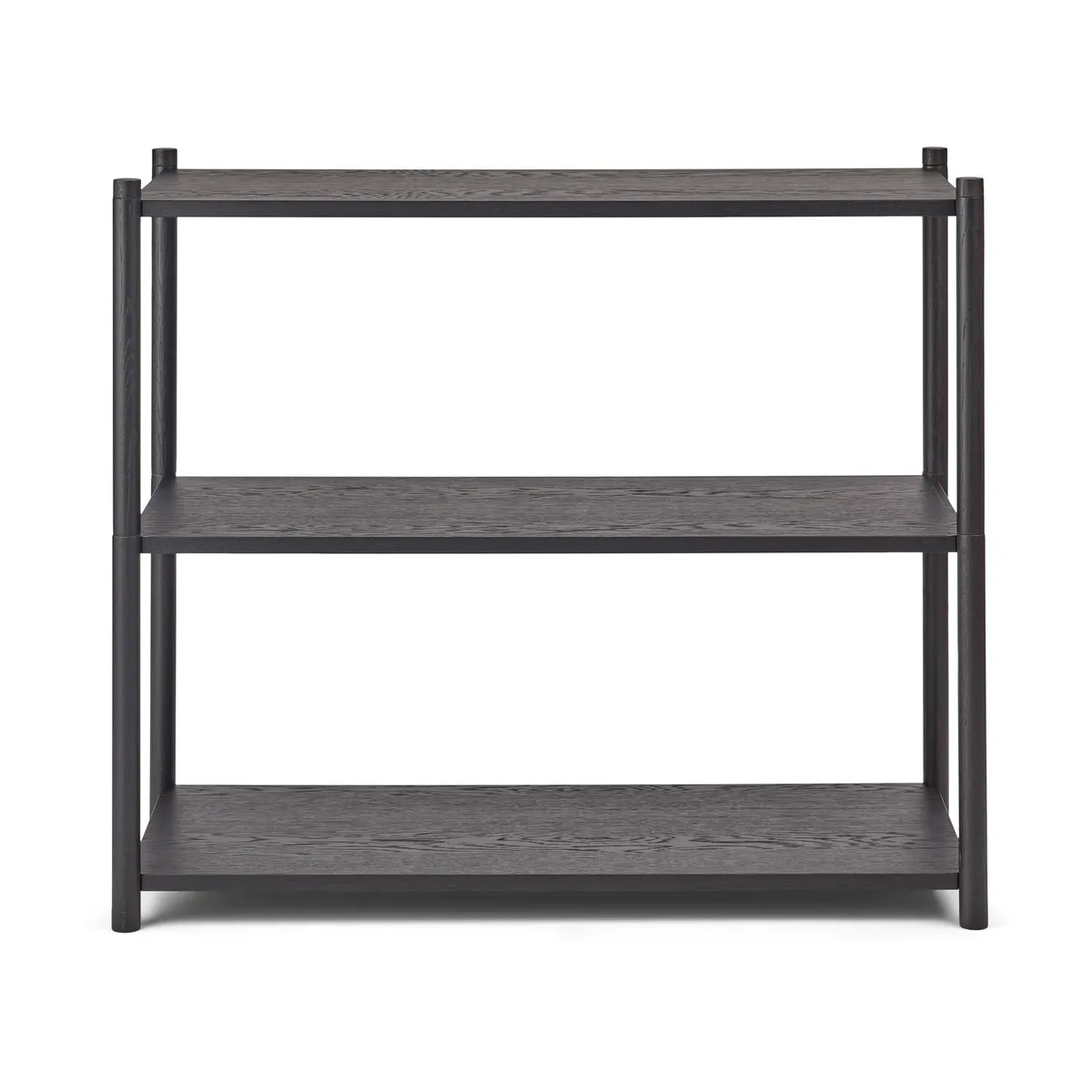 Sceene bookcase A Schwarz gebeizte Eiche van Gejst – productfoto