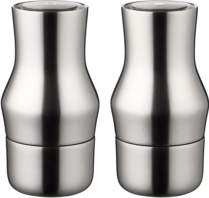 Dorotea Peper- en zoutmolenset Dia 7,31 x 14 cm Mat staal by Gense in Matte steel – product photo