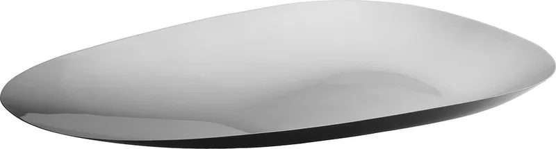 Dorotea Schaal 42 x 5 cm Glanzend staal by Gense in Polished steel – product photo