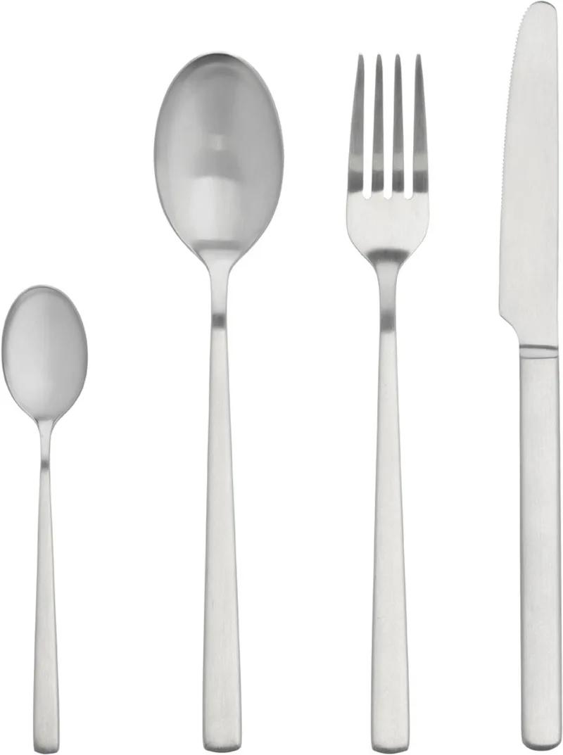 Essentials Pure Bestekset 16 delen Mat staal by Gense in Matte steel – product photo