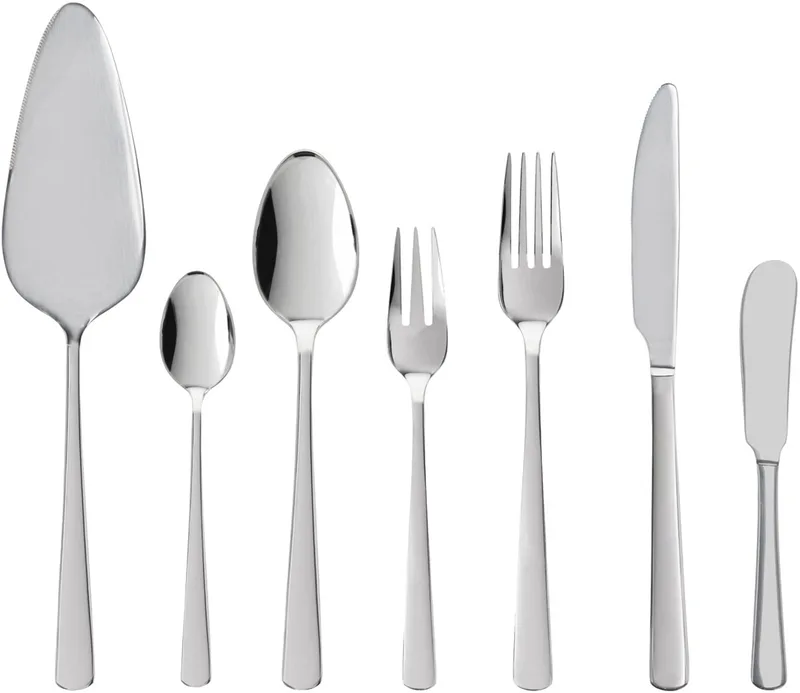 Essentials Soft Bestekset 73 delen Glanzend staal by Gense in Polished steel – product photo