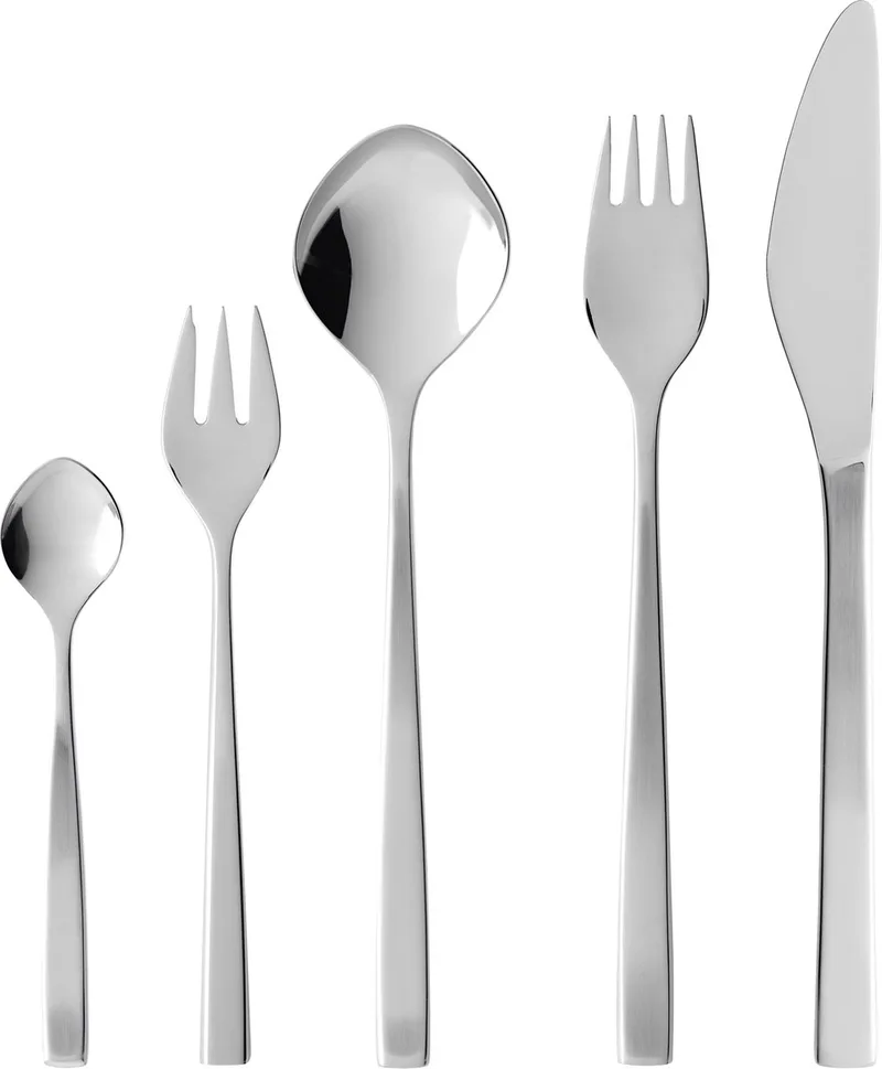 Fuga Bestekset 60 delen Mat/glanzend staal van Gense in Matte/Polished steel – productfoto
