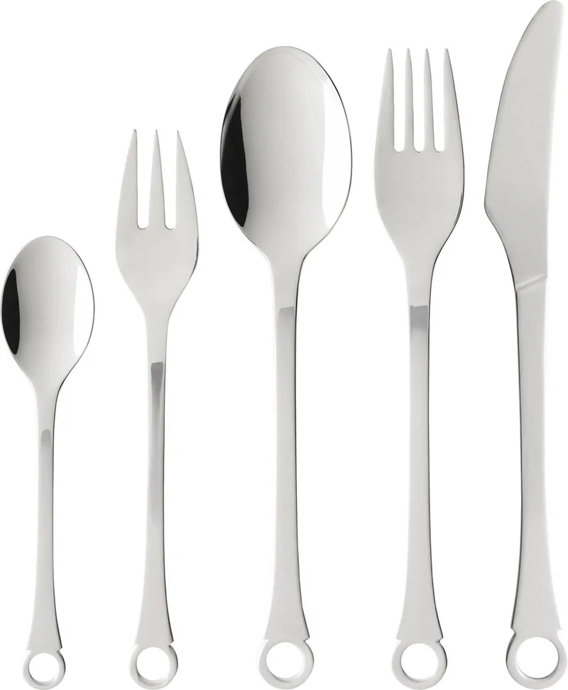 Pantry Bestekset 60 delen Mat/glanzend staal von Gense in Matte/Polished steel – Produktfoto