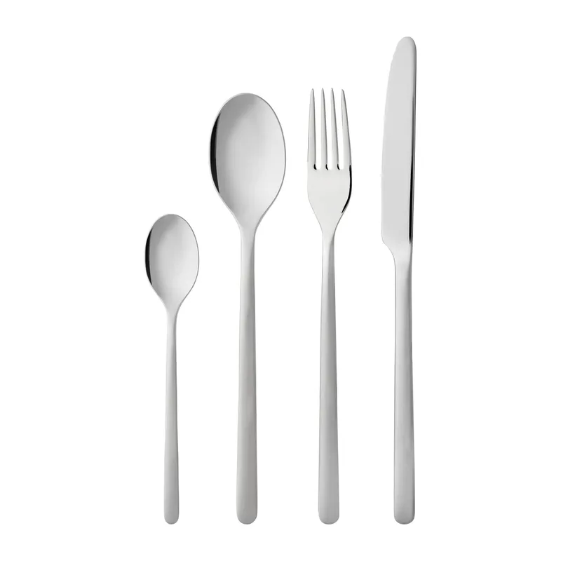 Still Besteckset 16 Teile Matt-Stahl glänzend by Gense – product photo