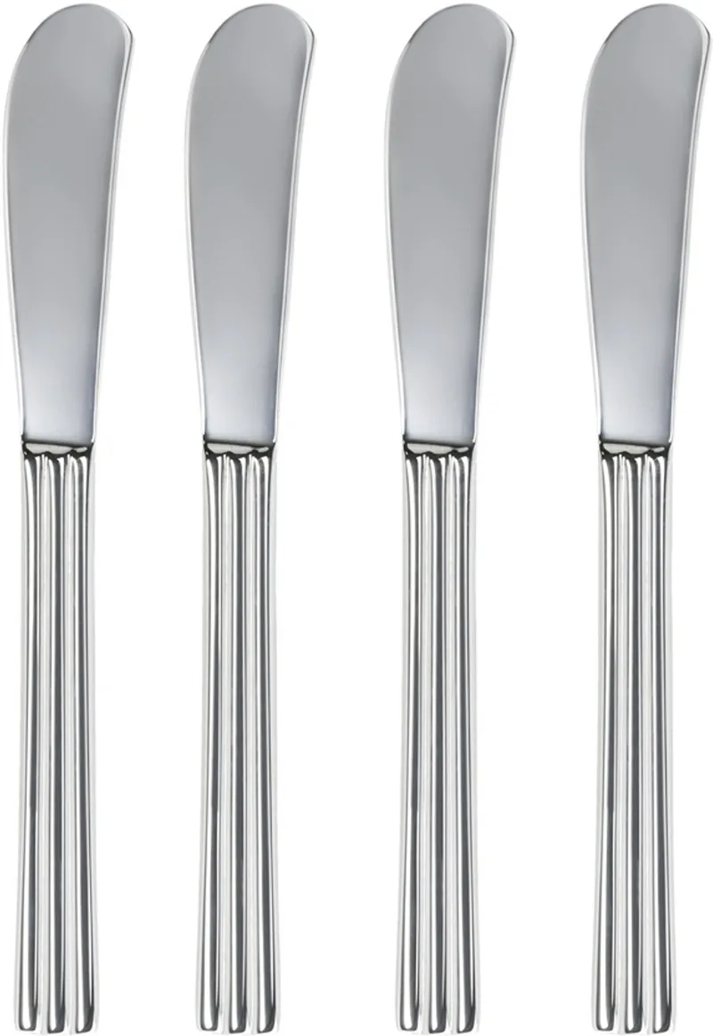 Thebe Botermes 16 cm 4 stuks Glanzend staal by Gense in Polished steel – product photo