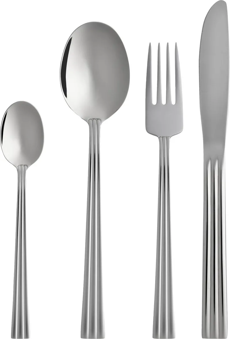 Thebe Edition 2024 Bestekset 25 x 15,7 x 19,1 cm 16 delen Glanzend staal by Gense in Polished steel – product photo