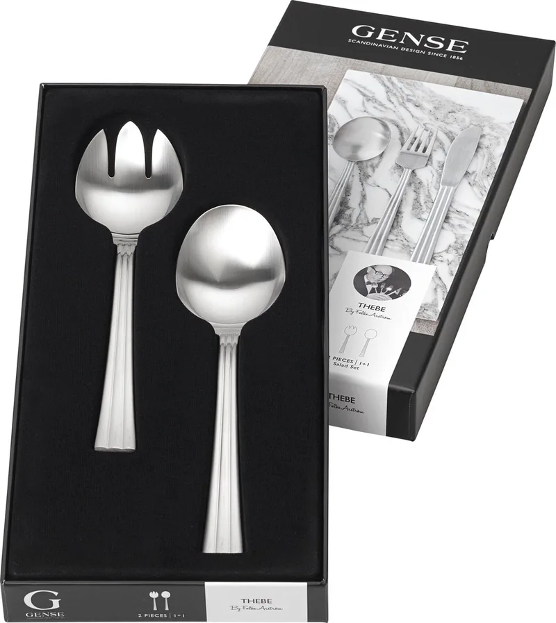 Thebe Slabestek 21 cm Mat staal de Gense en Matte steel – photo du produit