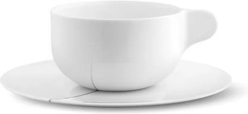 2 theekopjes Tea With Georg porselein by Georg Jensen in Wit – product photo