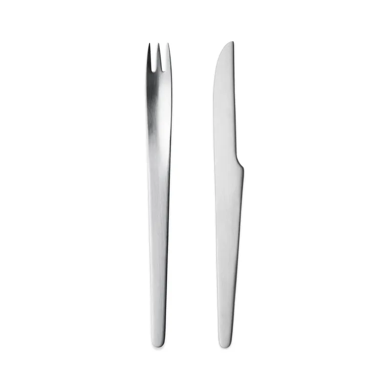 Arne Jacobsen Dessertbesteck 8 Teile van Georg Jensen – productfoto