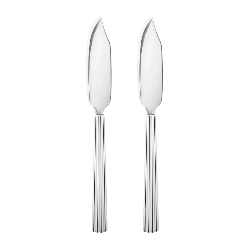 Bernadotte Fischmesser 2er Pack Edelstahl fra Georg Jensen – produktbillede