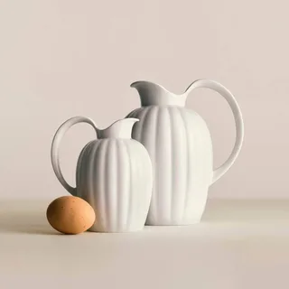 Bernadotte Milchkännchen 50 cl Weiß by Georg Jensen – product photo 2 of 2