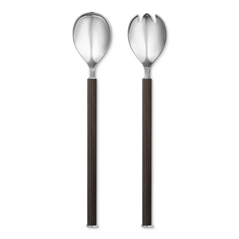 Bernadotte Salatbesteck Holzgriff 2-teilig de Georg Jensen – photo du produit