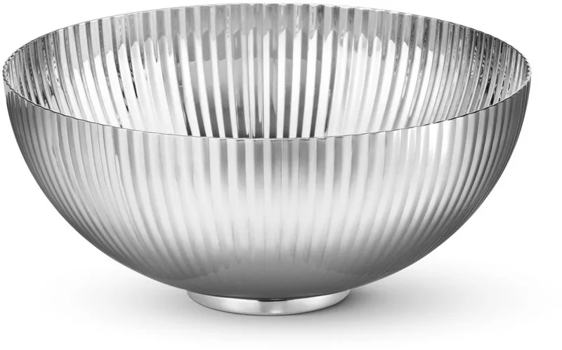 Bernadotte Schaal Klein - RVS - Ø13 cm by Georg Jensen in Zilver – product photo