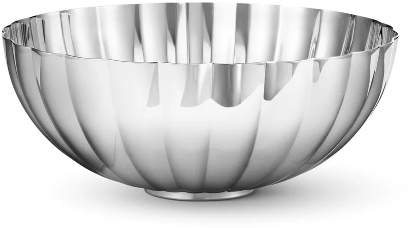 Bernadotte Schaal Medium - RVS - Ø17,5 cm de Georg Jensen en Argent – photo du produit