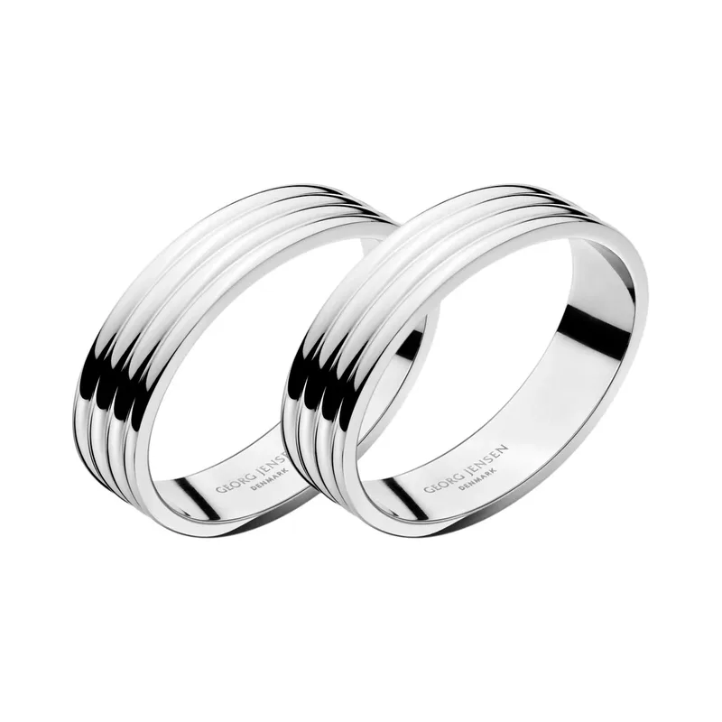 Bernadotte Serviettenring 2er Pack van Georg Jensen – productfoto