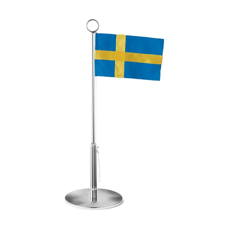 Bernadotte Tischflagge 38.8cm Schwedische Flagge by Georg Jensen – product photo
