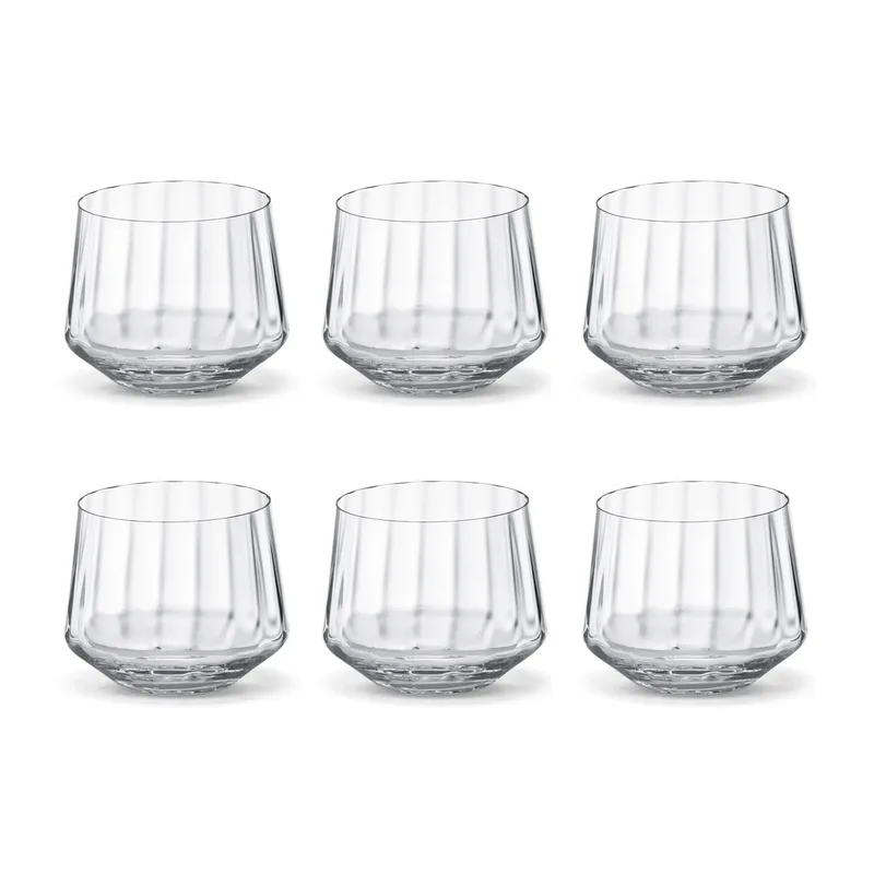 Bernadotte Wasserglas flach 25cl 6er Pack Kristallin de Georg Jensen – photo du produit