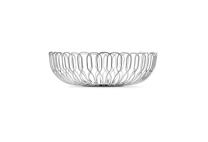 Brotkorb Alfredo Groß, Edelstahl, (1-tlg) van Georg Jensen in Silberfarben – productfoto