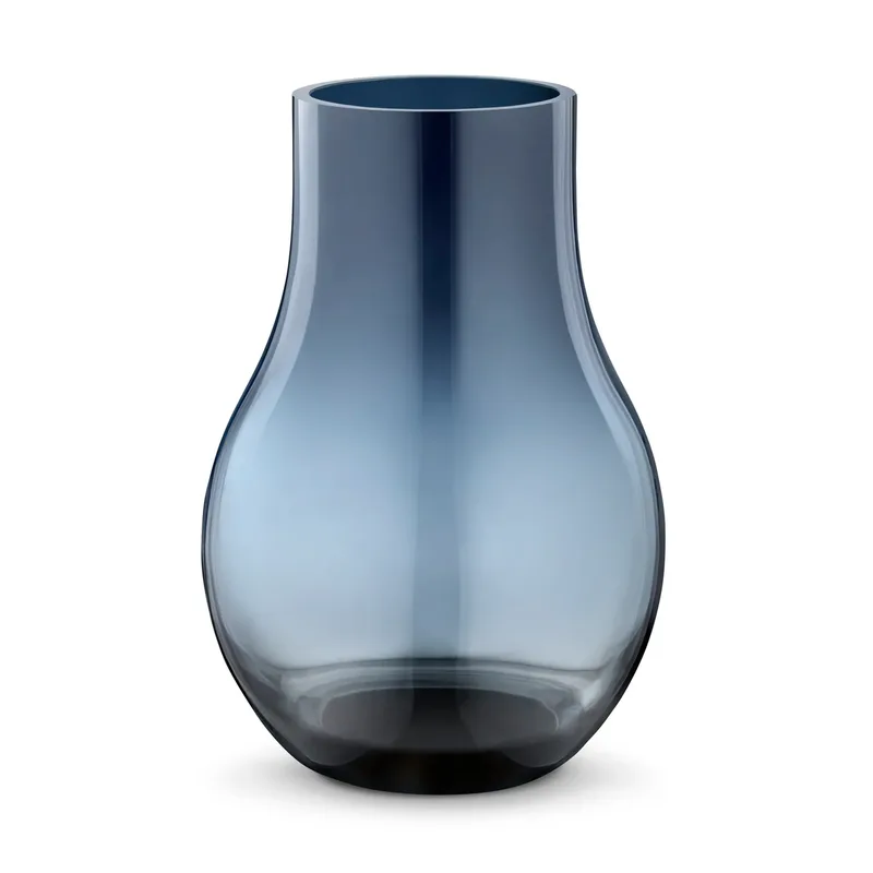 Cafu Glasvase blau Klein, 21,6 cm von Georg Jensen – Produktfoto