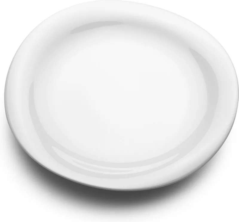 Cobra Dineren Lunchbord - Porselein - Ø 21 Cm von Georg Jensen in Wit – Produktfoto