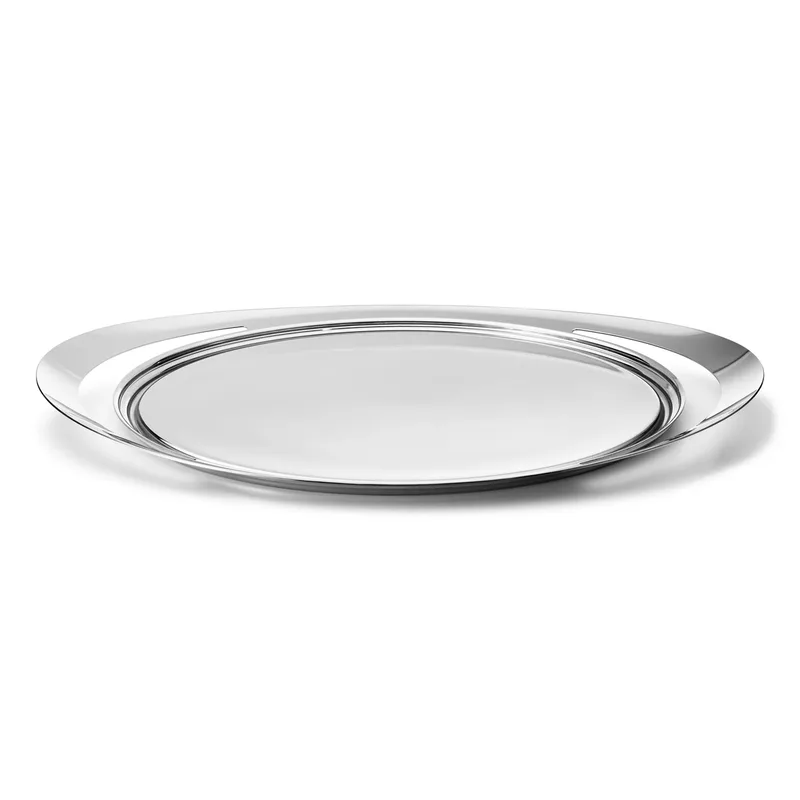 Cobra Serviertablett Edelstahl by Georg Jensen – product photo