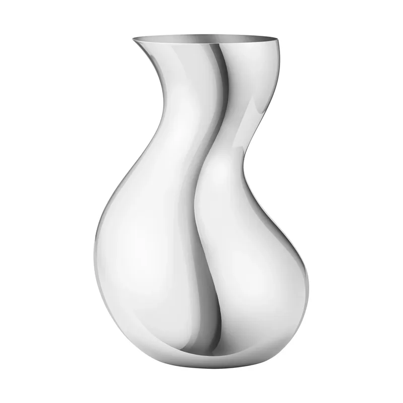 Cobra Vase Edelstahl, Medium by Georg Jensen – product photo