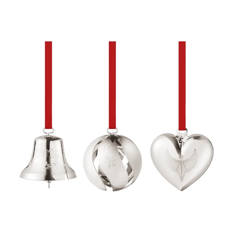 Georg Jensen 2024 Geschenkset 3 Teile Palladiumplattiert von Georg Jensen – Produktfoto