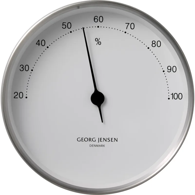 Henning Koppel Hygrometer 10 cm Weiß de Georg Jensen – photo du produit