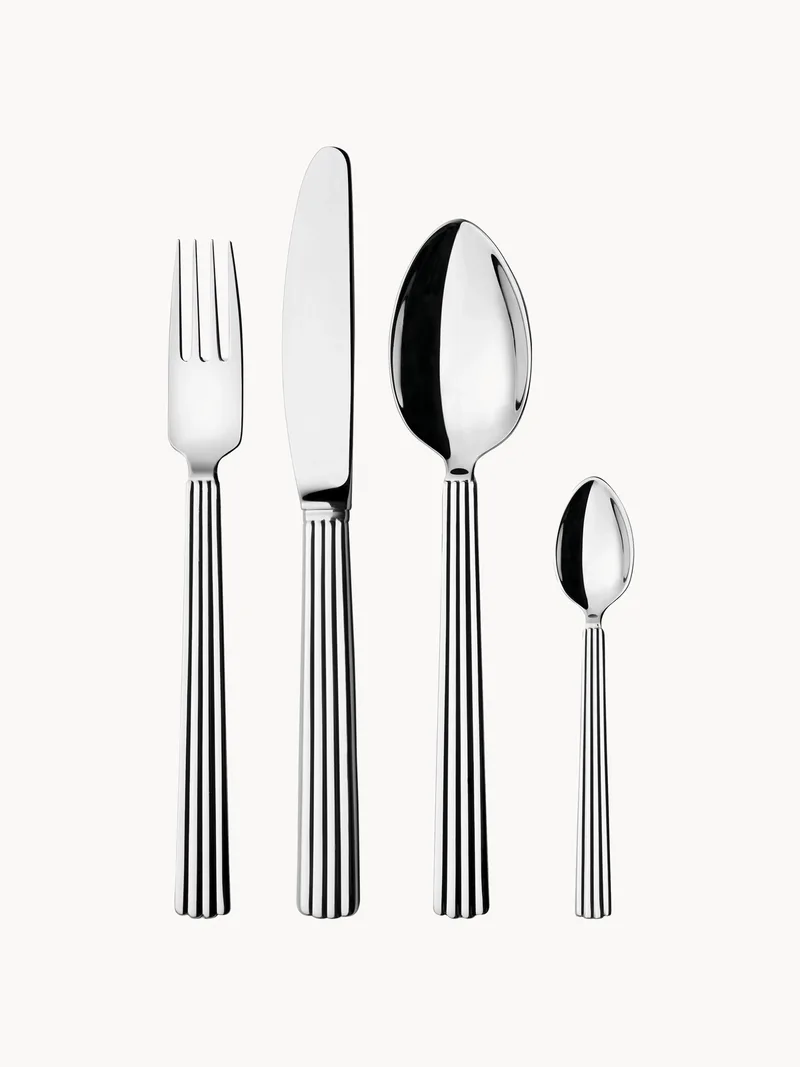 Hoogglans gepolijste bestekset Bernadotte, in verschillende setgroottes by Georg Jensen – product photo