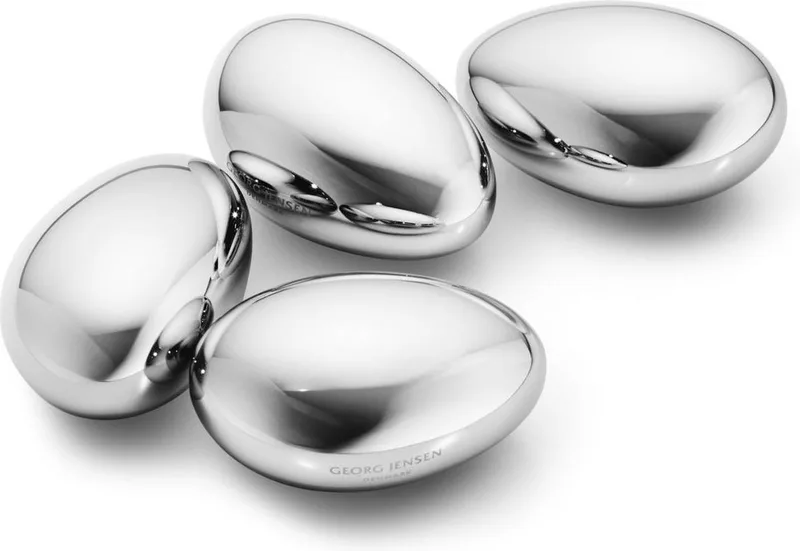 Ijsblokjes Sky Herbruikbaar 4,4 X 2,36 Cm Rvs by Georg Jensen in Zilver – product photo