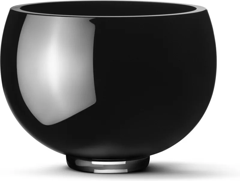 Ilse Serveren Schaal Glas Medium van Georg Jensen in Zwart – productfoto