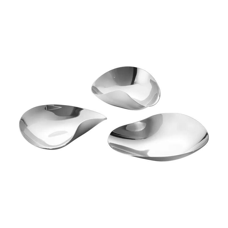 Indulgence Snackschale 3 Teile Edelstahl by Georg Jensen – product photo
