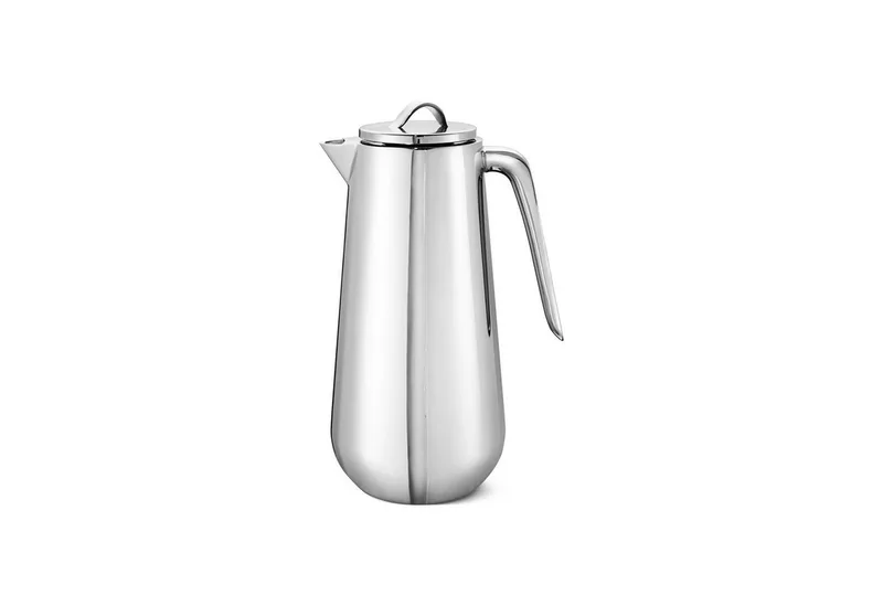 Isolierkanne Helix 1 Liter, 1000 l de Georg Jensen en Silberfarben – photo du produit