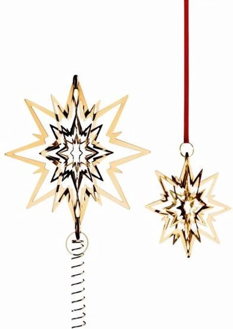 kerst - Piek - Top Star Groot - verguld - 24 karaat by Georg Jensen in Goud – product photo