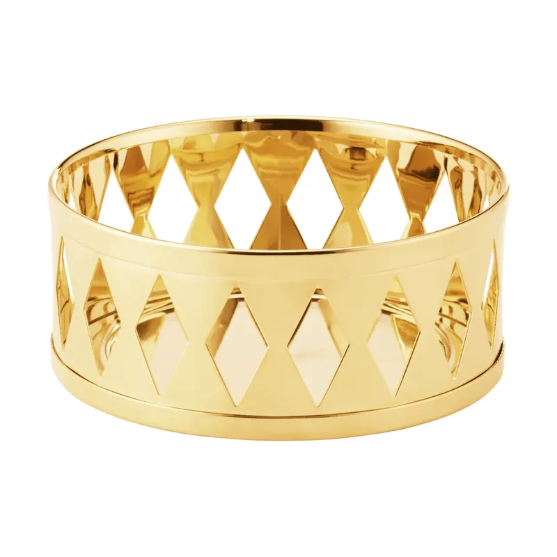 Kerzenhalter für Blockkerzen 2026 Gold by Georg Jensen – product photo