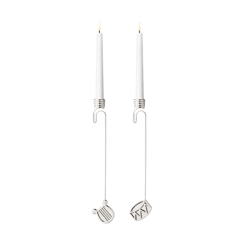 Kerzenhalter-Set 2026 Palladium fra Georg Jensen – produktbillede